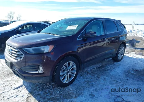 2024 Ford Edge Titanium из США, поврежденный, VIN 2FMPK4K98RBA86810